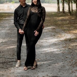 House of CB Black Jumpsuit